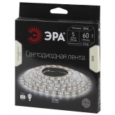 Светодиодная лента ЭРА LS5050-60LED-IP65-WW-5m 14,4W/m 12V теплый белый 5055398613948