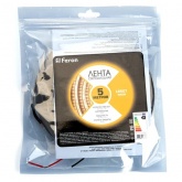 Светодиодная лента Feron LS607 60SMD(5050) 14.4W/m 12V IP65 5000х10х3.8mm 3000К теплый белый