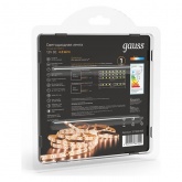 Лента светодиодная Gauss 2835/60-SMD 4.8W/m 12V DC теплый белый IP66 (упаковка 5м)