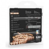 Лента светодиодная Gauss 5050/30-SMD 7.2W/m 12V DC теплый белый IP66 (упаковка 5м)