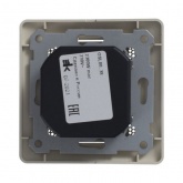 Термостат электронный теплого пола SE Glossa с датчиком +5 +50C 10A в сборе, бежевый