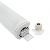 Светильник светодиодный EKF ДСП-2008А 34W 6500K IP66 L1200mm линейный с БАП 3ч. проходной до 30 шт.