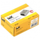 Драйвер для светодиодной ленты ИЭК LED ИПСН-PRO 25Вт 12 В блок - клеммы IP20
