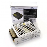 Трансформатор электронный для светодиодной ленты Feron 60W 12V (драйвер), LB002 IP20