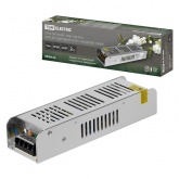 Блок питания TDM 150W 24V IP20 для светодиодных лент и модулей, узкий металлический корпус