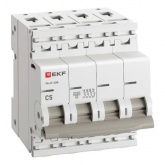 Автоматический выключатель EKF PROxima ВА 47-63N 5А 4P C 4,5кА (автомат электрический)