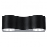 Светильник светодиодный уличный настенный TDM Дуэт 4x3W 3000K L200mm алюминий/черный вверх/вниз IP65