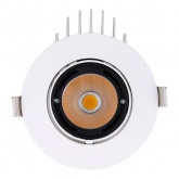Светильник светодиодный Downlight TDM Акцент-1 LED DSL-01-030-NW 30W 4000K 24° IP40 поворотный