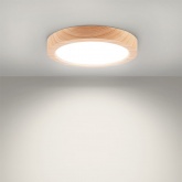 Светильник светодиодный TDM накладной круг Даунлайт СПО 18 Вт 4000К (сосна) 225х32мм