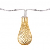 Гирлянда TDM на солнечной батарее ССГ Бусины 4 м, 20 LED желтый IP54