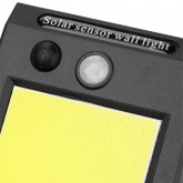 Светильник фасадный TDM Феникс 1 на солнечной батарее 1W IP65 с датчиком движения, черный, пластик