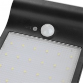 Светильник фасадный TDM Феникс 4 на солнечной батарее 2W IP65 с датчиком движения, черный, пластик