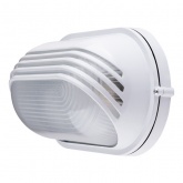 Светильник TDM НПБ1207 белый/овал ресничка 100Вт IP54