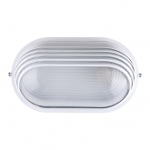 Светильник TDM НПБ1207 белый/овал ресничка 100Вт IP54