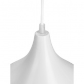 Светильник подвесной TDM НСБ 3526/1 Steel 40 Вт Е14 белый, шнур белый