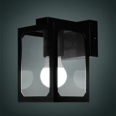 Светильник садово-парковый TDM Чикаго 60W E27 вниз, металл, прозрачное/черный