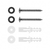 Светильник садово-парковый TDM Женева 60W E27 вниз, алюминий, прозрачн/черный