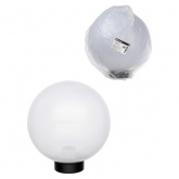 Светильник TDM НТУ 03- 60-254 шар d250 мм IP54 (опал призма ПММА, основание плоское ПК, Е27)