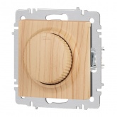 Светорегулятор Intro 600Вт поворотный 230В IP20 сосна 6-401-11