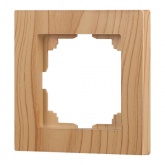 Рамка на 1 пост Intro Accent сосна 6-501-11