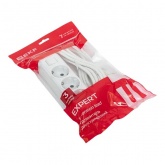 Удлинитель EKF Эксперт 3х2P+PE с выключателем 5м 3х1мм2 16А/3,5Вт белый