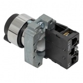 Переключатель в сборе EKF BG21 с замком 22мм 2 фиксированных положения 1NO IP40
