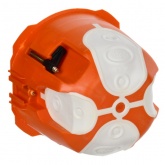 Коробка установочная ИЭК для полых стен d 73 глубина 65 мм со стыковочным узлом IP30