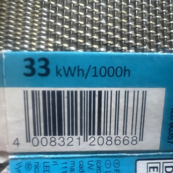 Галогенная лампа накаливания Osram мощностью 33 Ватта с цоколем G9 на 220 Вольт