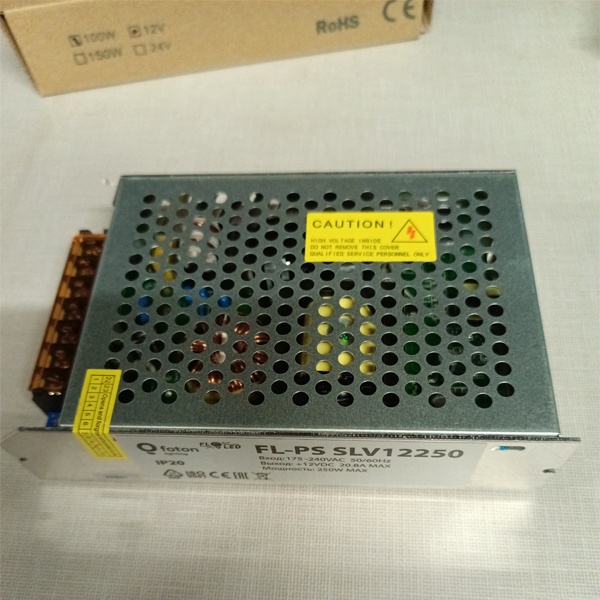 Блок питания 250W 12V IP20 для светодиодных лент Foton lighting
