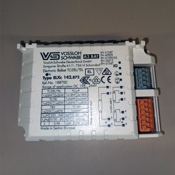 Электронный пускорегулирующий аппарат (ЭПРА) для компактных люминесцентных ламп мощностью 18-42 Ватт.