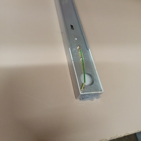 Однофазный прямой элемент трековой системы JazzWay длина 2 метра, серый цвет