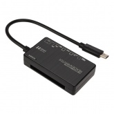 Картридер Rexant USB Type-C для карт памяти типов SDXC/SDHC/SD/MMC