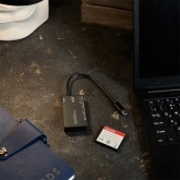 Картридер Rexant USB Type-C для карт памяти типов SDXC/SDHC/SD/MMC