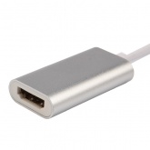 Переходник Rexant USB Type-C (Male) - HDMI (Female) позволяет выводить звуковой и видеосигнал на мон