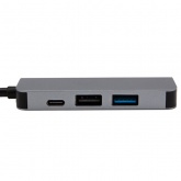 Разветвитель Rexant USB Type-C на 4 порта: 1 HDMI, 2 USB, 1 Type-C PD