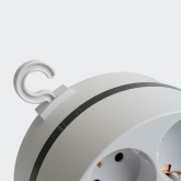 Удлинитель Stekker Comfort HM10-51-01 5х2P+E 16A 3500Вт 2USB A+1C 5V 3,1A 3x1мм2 2.5 м белый