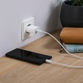 Сетевое зарядное устройство Rexant USB-C, 20Вт в комплекте с кабелем USB-C – USB-C
