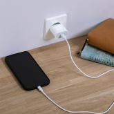 Сетевое зарядное устройство Rexant USB-C, 20Вт в комплекте с кабелем USB-C – Lightning