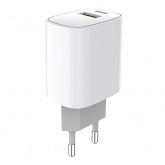 Сетевое зарядное устройство Rexant с двумя портами USB-A + USB-C, 20Вт