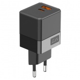 Сетевое зарядное устройство Rexant с двумя портами USB-A и USB-C, 35Вт Gan компактный
