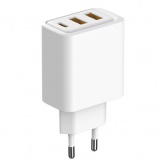 Сетевое зарядное устройство Rexant с двумя портами USB-A и одним портом USB-C, 10Вт