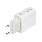 Сетевое зарядное устройство Rexant USB-A+USB-C адаптер, 18W белое