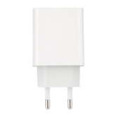 Сетевое зарядное устройство Rexant USB-A+USB-C адаптер, 18W белое