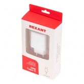Сетевое зарядное устройство Rexant USB QC (20W) + Type C PD (20W), белое