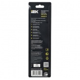 Пассатижи ИЭК многофункциональные ARMA2L 5 200мм K4 резка проводов, зачистка до 6мм2, опрессовка