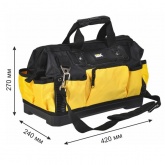 Сумка монтажника IEK с пластиковым дном ARMA2L 5 BG-02