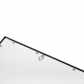 Светодиодная панель ЭРА SPL-540-B-40K-040 40W 4000K 3420Lm IP40 грильято черная 588x588x8 без драйв.