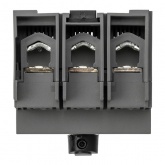 Рубильник TDM ВНК-33-1 3П 100А с установленной фронтальной ручкой управления (выключатель нагрузки)