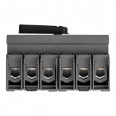 Рубильник TDM ВНК-33-1 3П 80А реверсивный с установленной фронтальной ручкой управления (выключатель нагрузки)