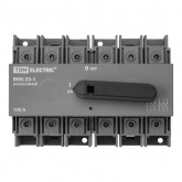 Рубильник TDM ВНК-33-1 3П 100А реверсивный с установленной фронтальной ручкой управления (выключатель нагрузки)